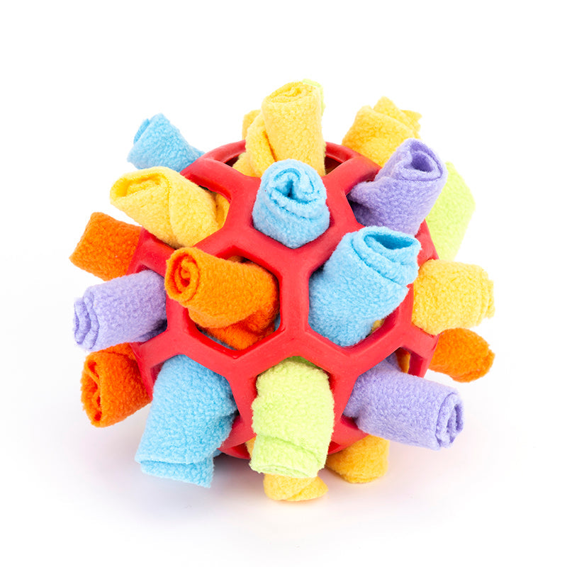 Interactive Pet Dog Sniff and Snack Puzzle Ball